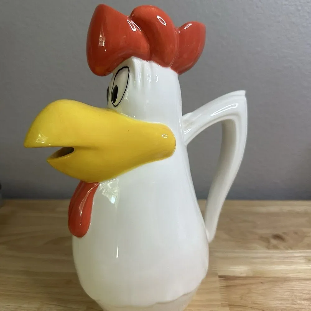 Foghorn Leghorn Pitcher Rooster  RARE VINTAGE water WB 1996